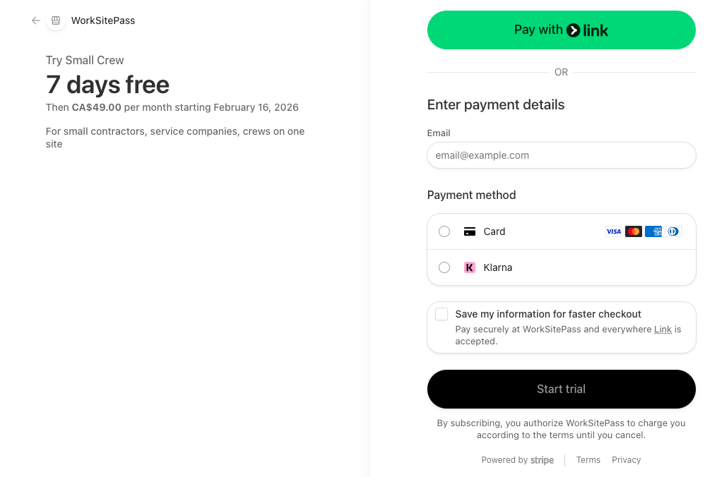 Complete Your Purchase